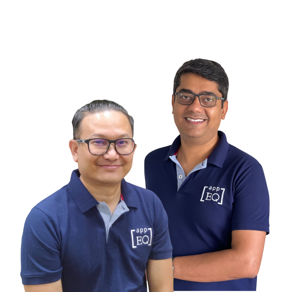 AppEQ Founders - Manoranjan & Rajat